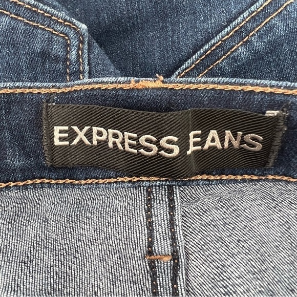 Express Jeans Mid Rise Jeggings Size 4 Short Women’s - Picture 2 of 5